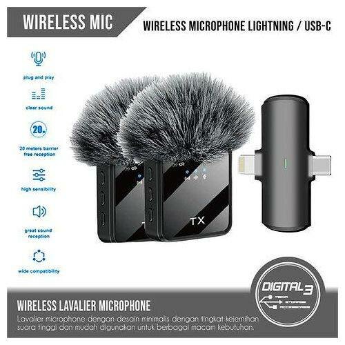 Microphone sans fil 2.4G Lavalier