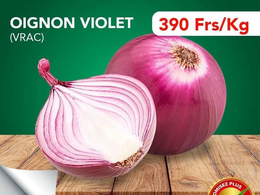 Oignons Rouges Frais