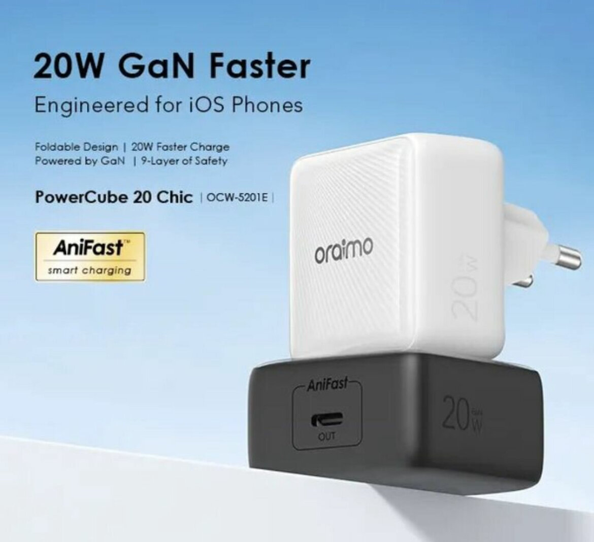 Chargement Rapide Oraimo 20W G