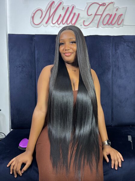 Raw luxury single donor bone straight