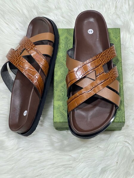 Sandales en cuir pour hommes