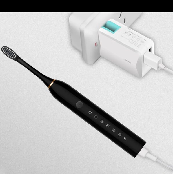 Brosse à Dents électrique étanche avec 4 Têtes de Brosse