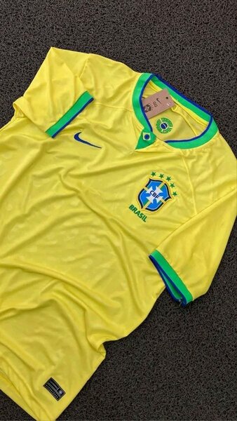 Maillot Foot Brésil Vintage