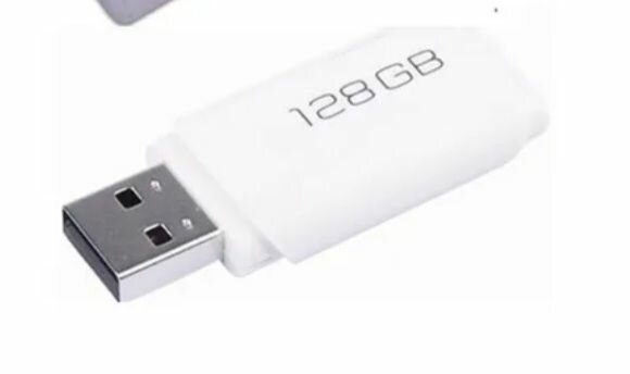 Clé USB 128GB Blanc