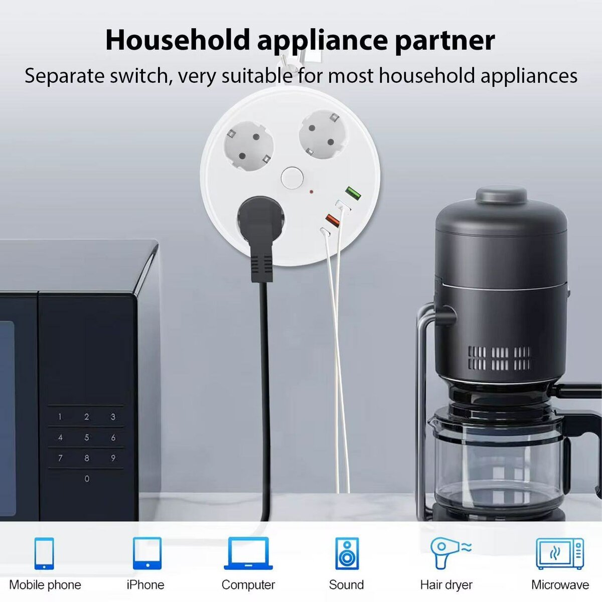 Rallonge avec ports USB