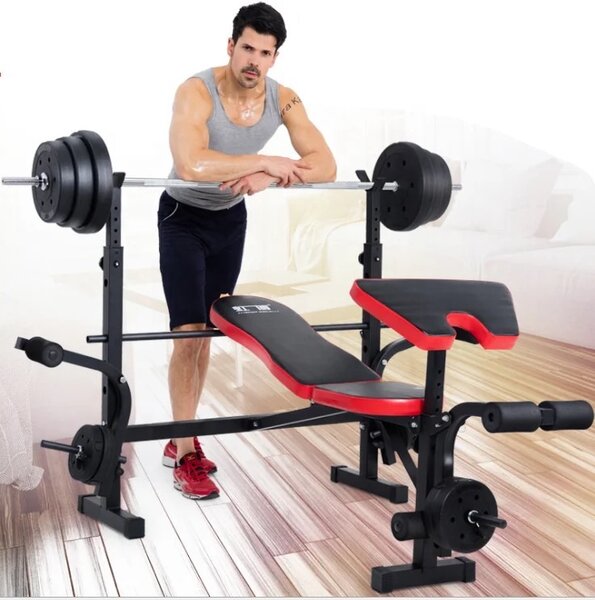 Multifunctional fitness equipment bench weight