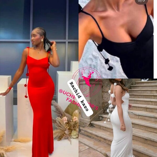 Robe longue élégante soirée