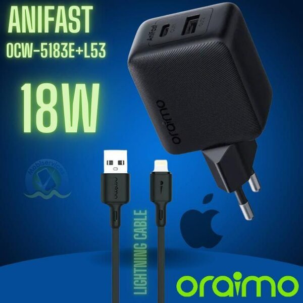 Chargeur rapide Oraimo 18W