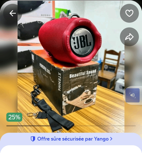 Enceinte Bluetooth JBL puissante