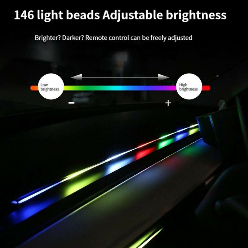 Universal Dashboard Ambient Light For Cars 110cm