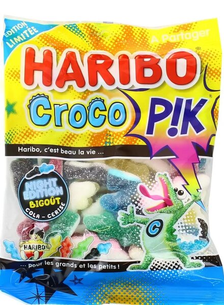 ÉpuiséBonbons Haribo Croco Pik