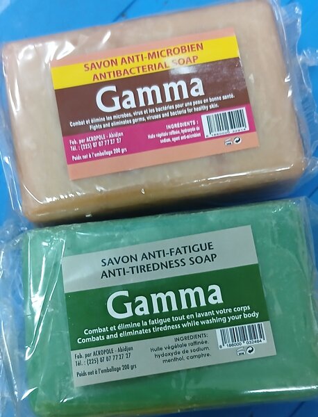 Savon Gamma anti fatigue ×2pcs