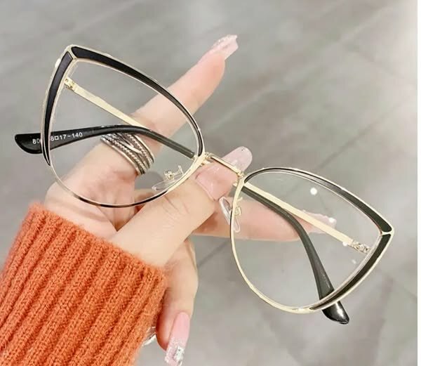 Ladies metallic frames