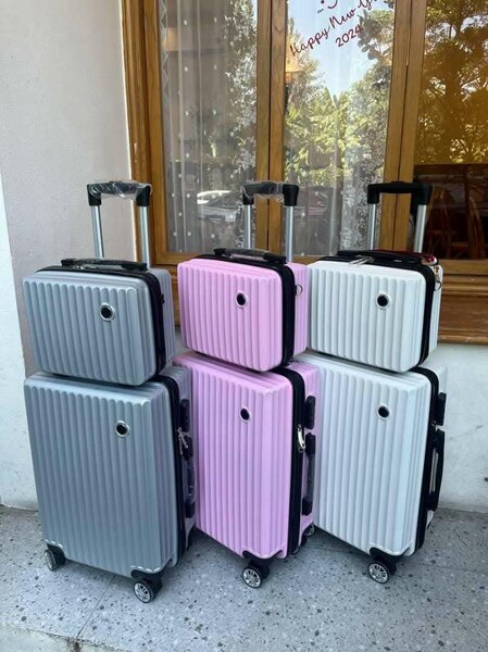2sets Anti-crack Suitcase