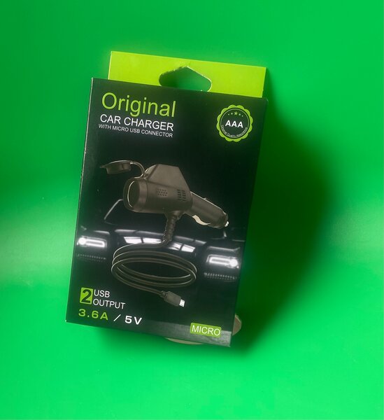 Chargeur de Voiture USB Micro