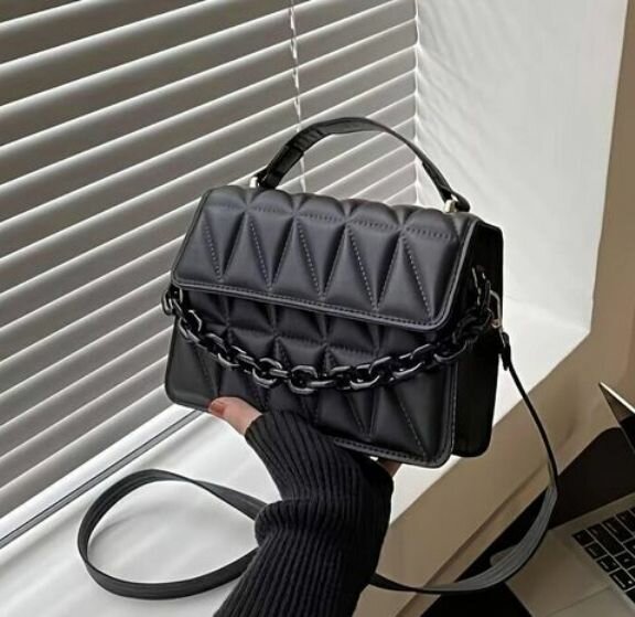 Sac bandoulière matelassé