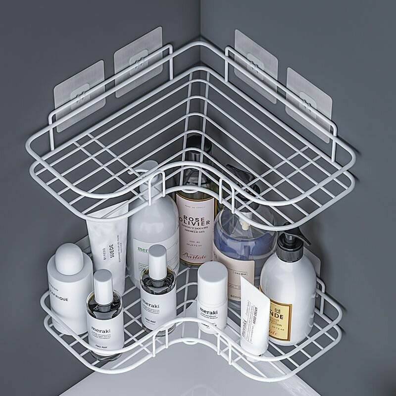 Kitchen/Bathroom Corner Rack