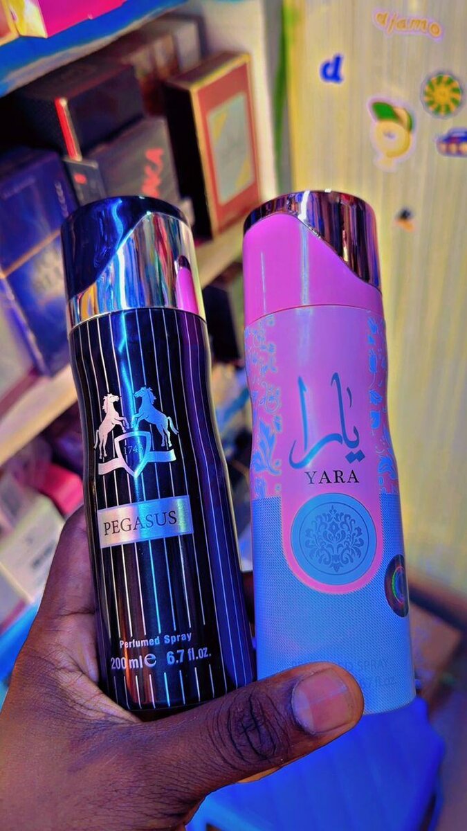 Lot de sprays parfumés 200ml