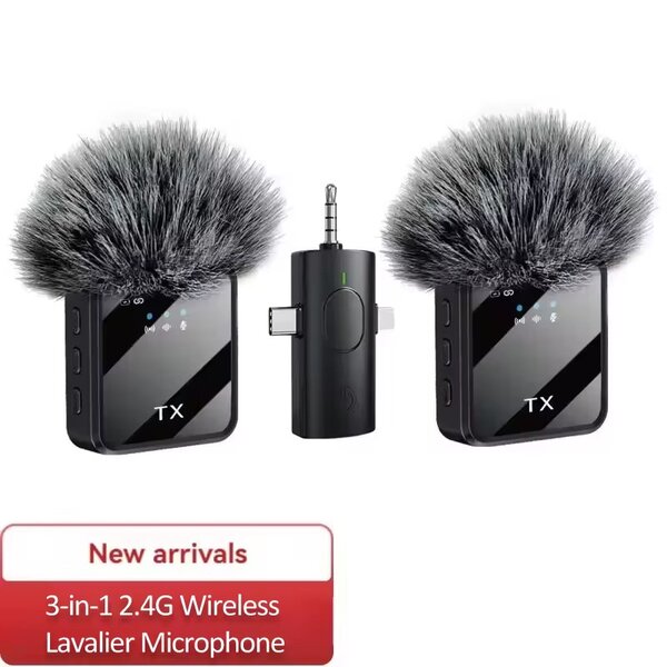 Microphone Lavalier sans Fil