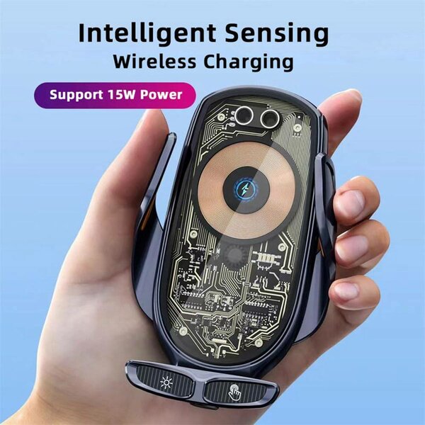 Chargeur Induction Voiture 15W Intelligent
