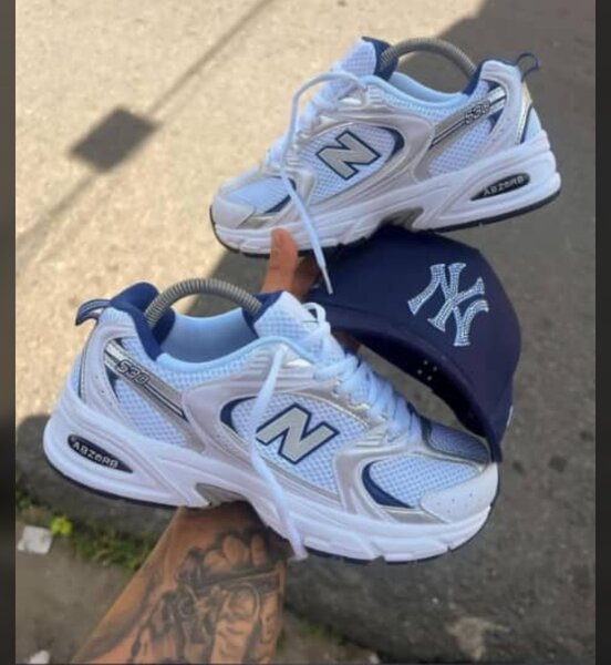 Chaussures de sport blanches New Balance