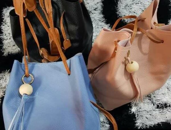 Sacoche en cuir tendance