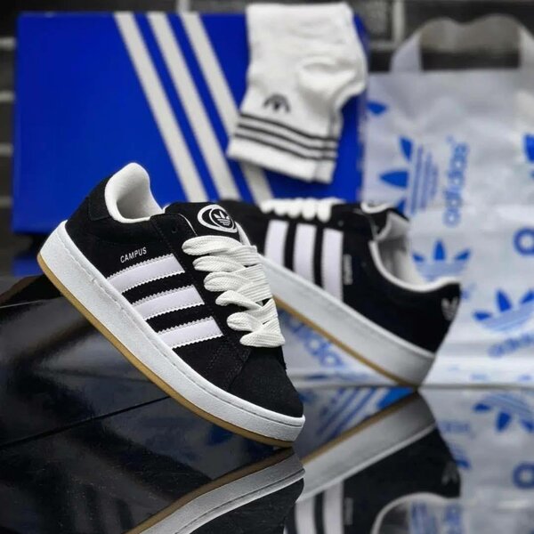 Baskets Adidas Campus Noires