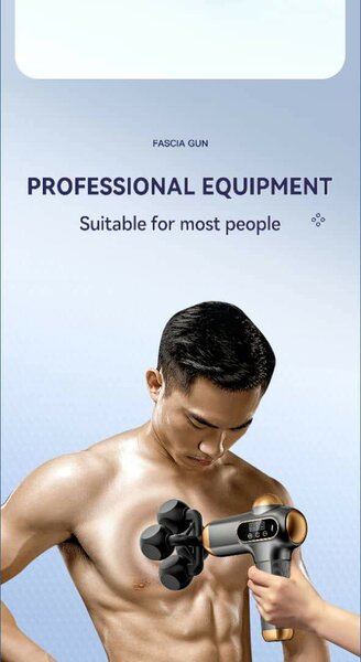 Pistolet de Massage Musculaire Percussion des Tissus Profond