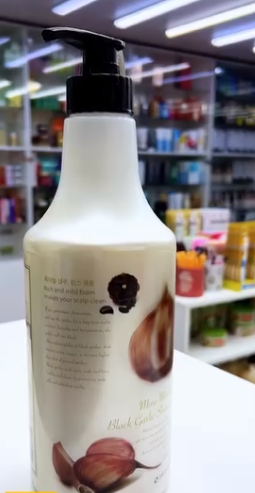 Чесночный шампунь против выпадения волос