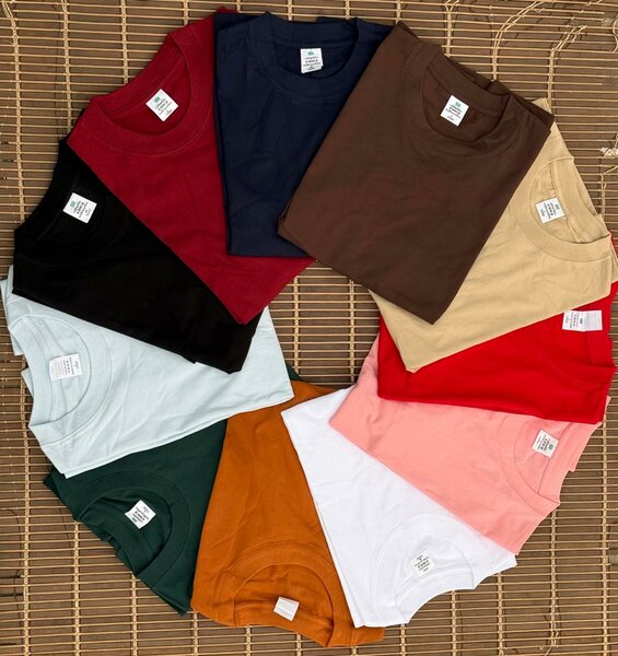 T-shirts en coton unisexes