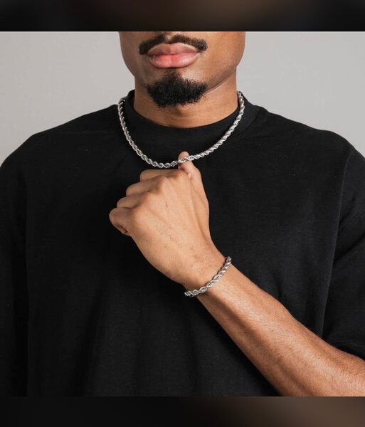 Chaîne en argent élégante