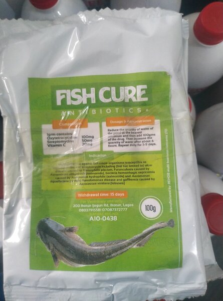 FISH CURE ANTIBIOTICS