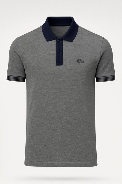 Polo Gris Homme Lacoste