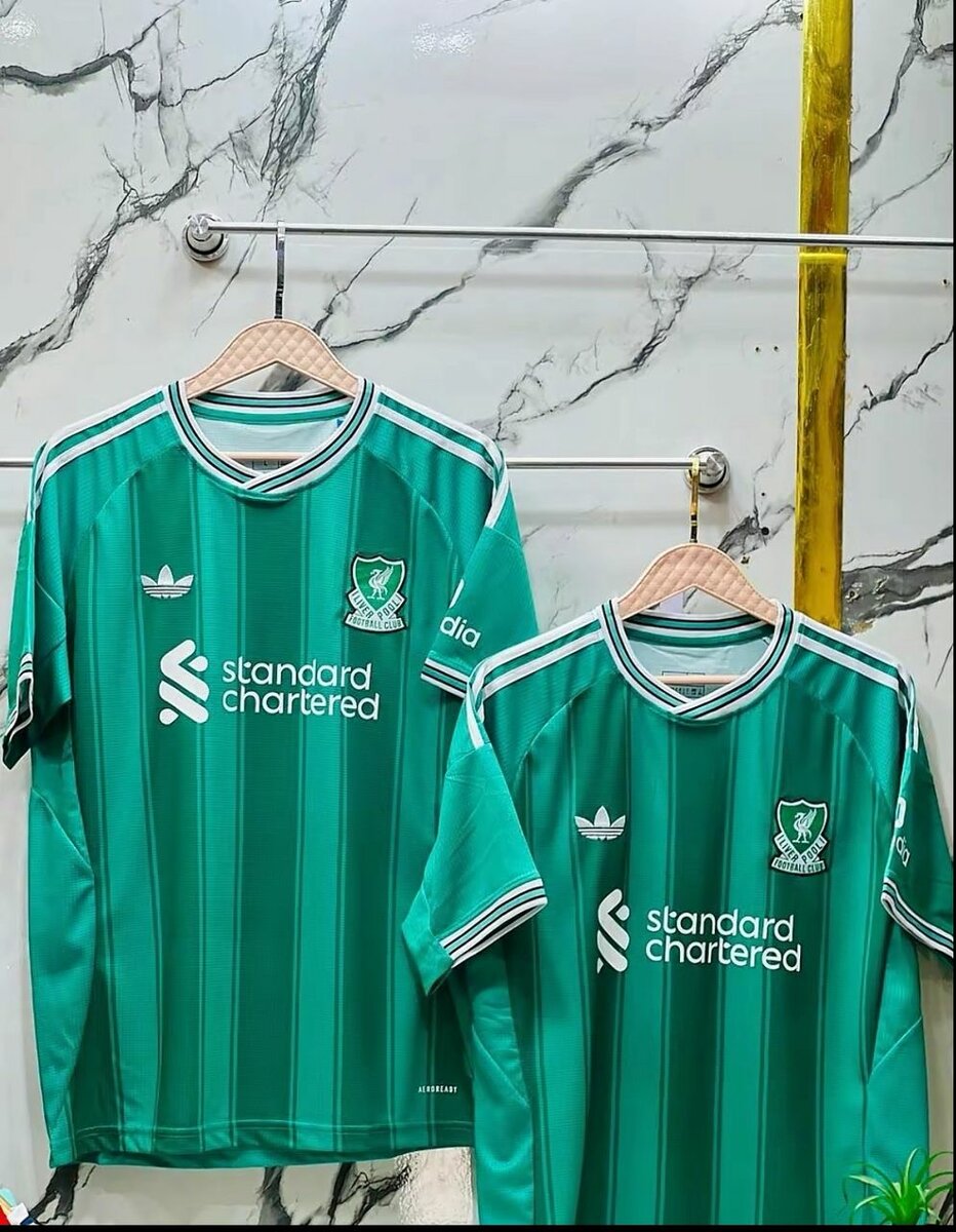 Maillot Liverpool vert