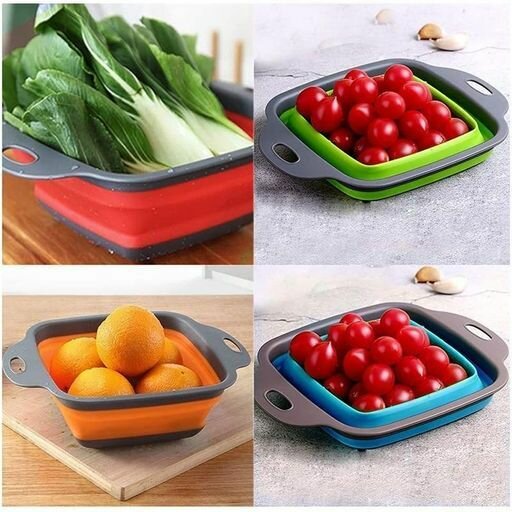 Silicone Collapsible strainer