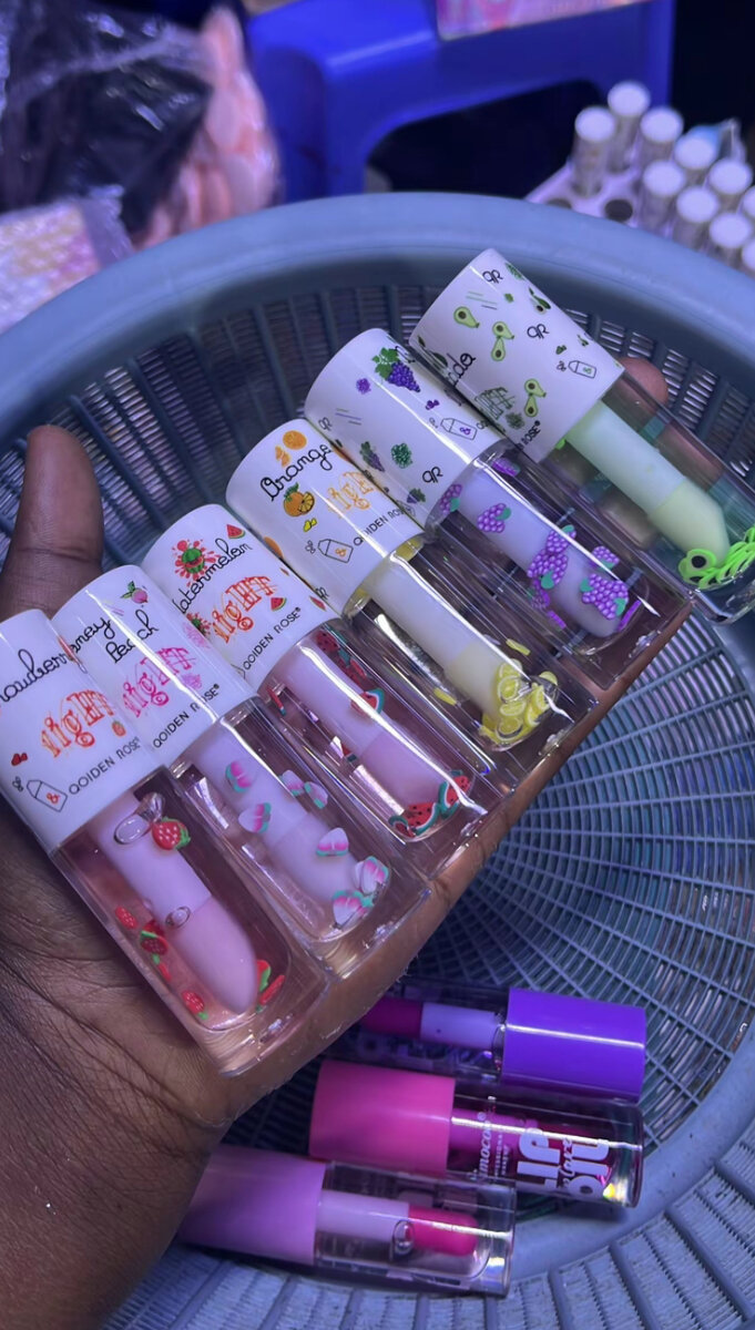 Ensemble Huiles à Lèvres Fruitées