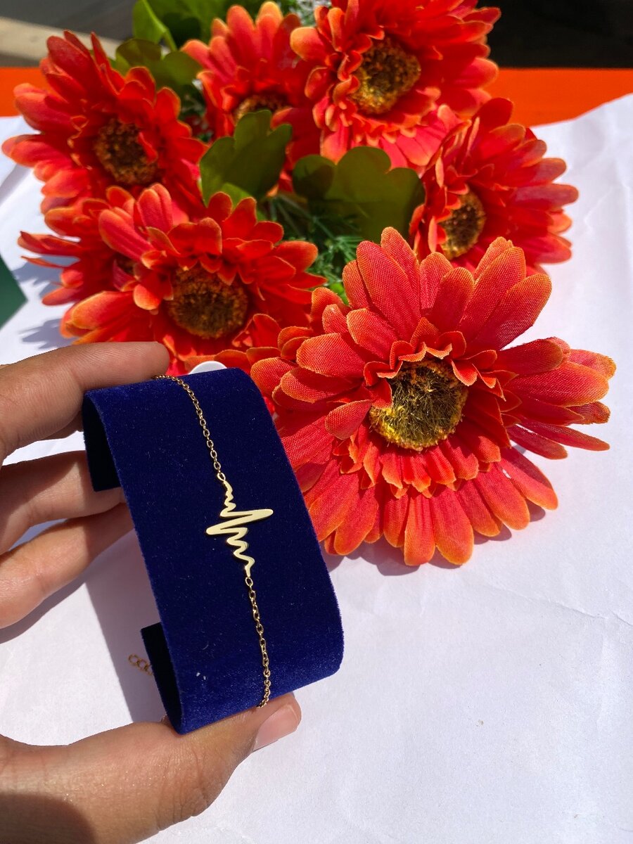 Gold plated bracelets