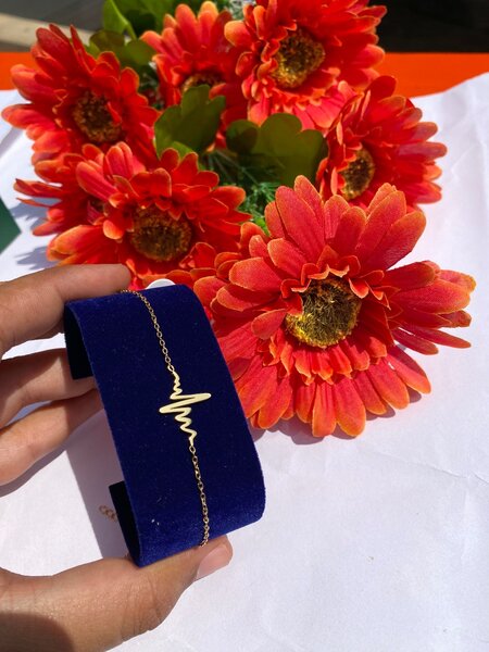 Gold plated bracelets