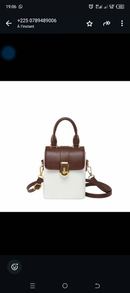 Sac à main en cuir élégant