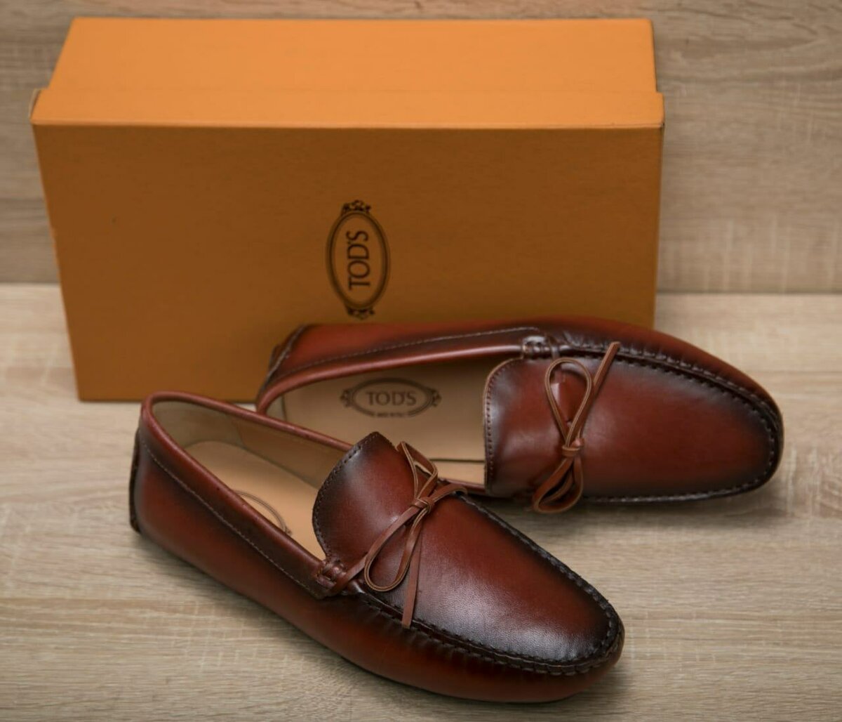 Mocassins en cuir élégants