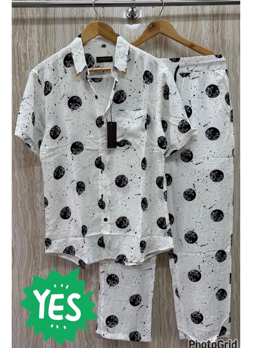 Ensemble Pyjama Floral Homme