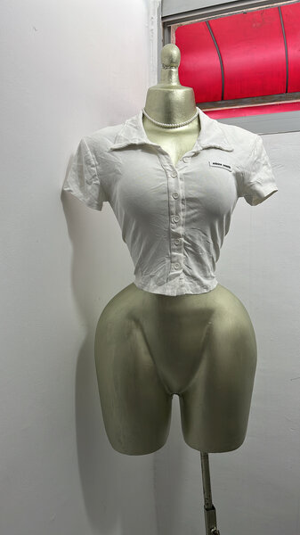 Chemisette blanche femme chic