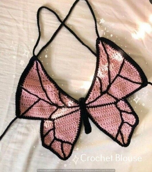 Crop Top Crochet