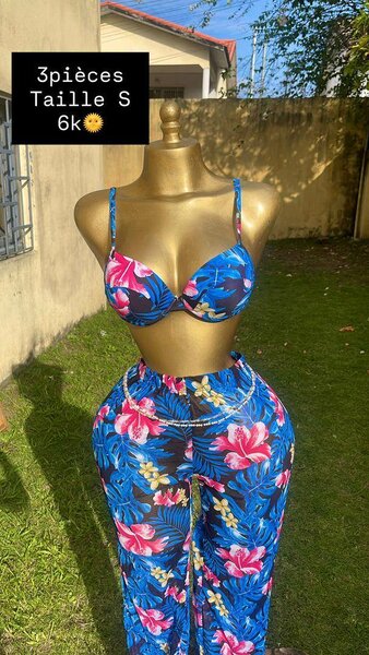 Ensemble Floral 3 Pièces