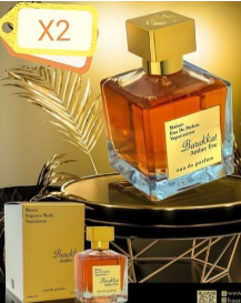 World fragrance Lot De 2 Parfums AMBRE EVE CONCENTRÉS 100ML GOLD