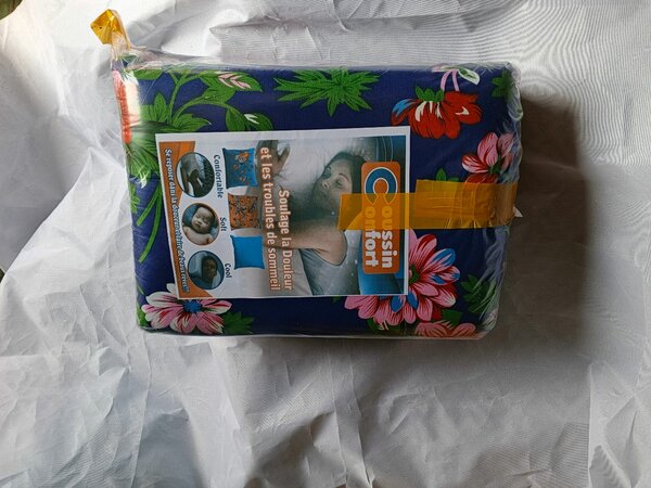 Coussin confort floral