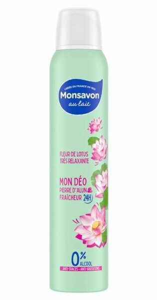 Déodorant Monsavon et Ushuaïa