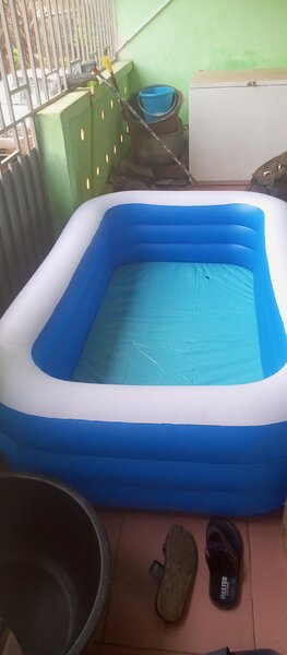 Kiddie swim outdoor inflatable swimming pool