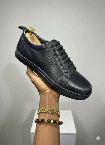 Sneakers en cuir pour hommes