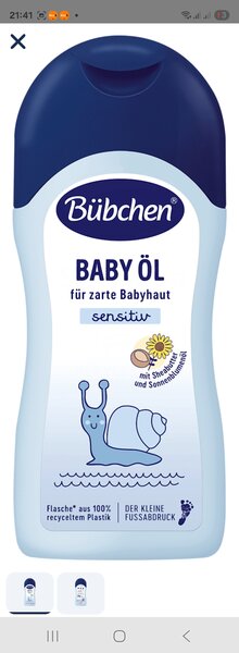 Huile Bébé Sensible Bübchen